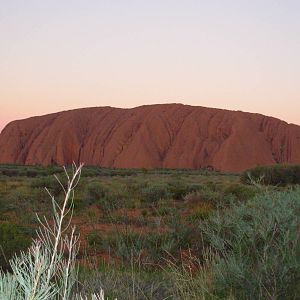Uluru (Ayers Rock) at twilight