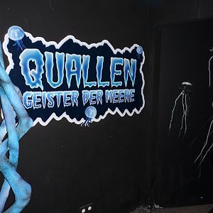 Entrance to Jellyfish exhibition