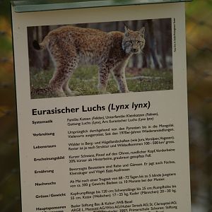 Tierpark Lange Erlen - Sign