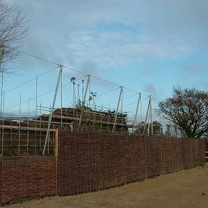 Construction at Twycross 08/11/09