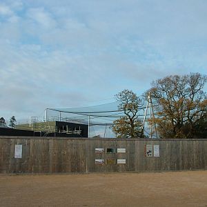 Construction at Twycross 08/11/09