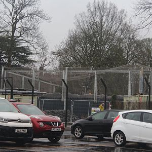 Construcion of snow Leopard Enclosure 2nd January 2024