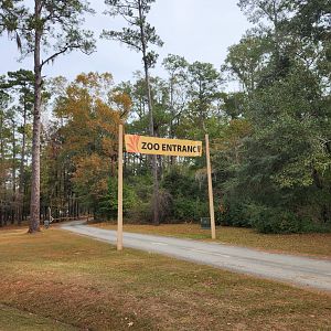 Chehaw Zoo - Entrance road