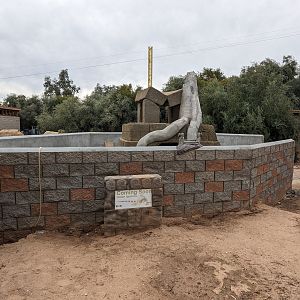 Adventureland - Construction green iguana