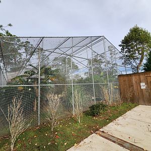 Alabama Gulf Coast Zoo - Aviary entrance