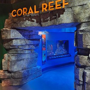 Mississippi Aquarium - Coral Reef exhibit entrance