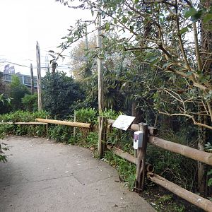 Aviary outside Elephants of the Asian Forest 241123