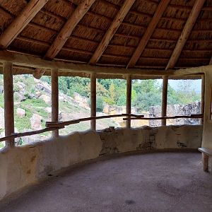 Afrikanisches gebirge - Information center viewing point
