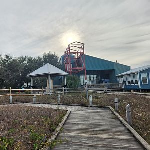 Alabama Aquarium - Aquarium boardwalk area
