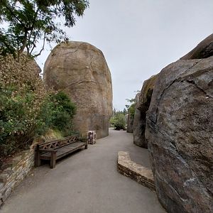 Lewa savanna - Kopje exhibit