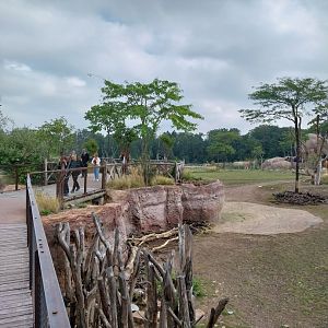 Lewa savanna - Village - Vantage point
