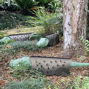 Alligator Sculptures