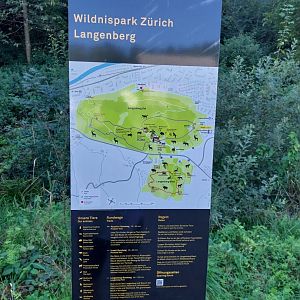 Wildpark Langenberg park map