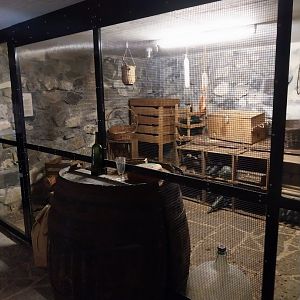 Wildpark Langenberg - Müsli-Hüsli Haus - Brown rat exhibit