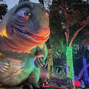 Huge Inflatable Iguana