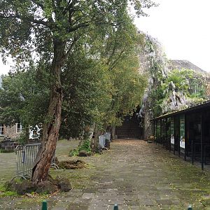 Former entrance area, 2023-05-15