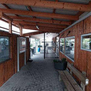 Toni's zoo Rothenburg - Entrance