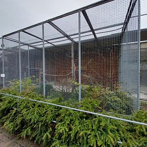 Toni's zoo Rothenburg - Macaw aviary