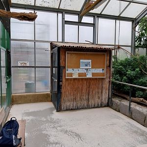 Toni's zoo Rothenburg - Tropenhaus 1 Rainforest - Visitor section