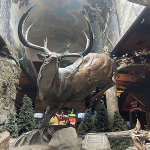 Dream Buck Statue - Museum Entrance