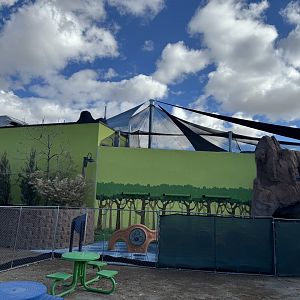 View of the Little Blue Penguin net covering