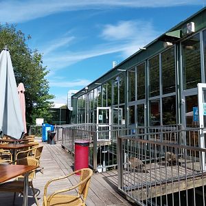 Outside the main building