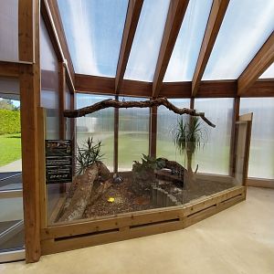 Dôme des espèces menacées - Hatchery for Galapagos giant tortoise