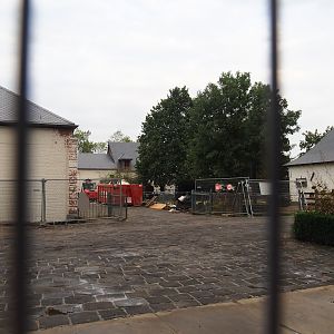 Renovation of buildings around the petting zoo area into Farmhouse Lodges, 2023-10-13