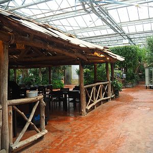 Oasis walkway and eating area, 2023-10-13