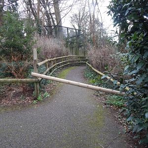 Walkway closed to former aviaries 050224