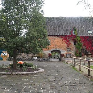 Farm building with Guinea pig and Miniature horse paddocks, 2023-10-13
