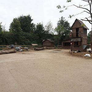 Temporary petting zoo paddock, 2023-10-13