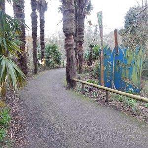 Walkway passed central lake towards Lions 050224