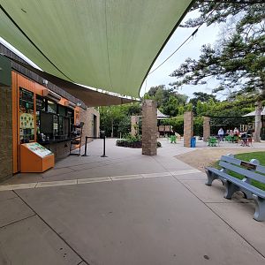 Santa Ana Zoo - Inside entrance