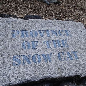 Province of the Snow cat signage- 3/6/2022