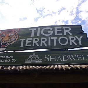 Tiger Territory signage- 3/6/2022