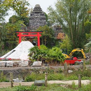 Japanese world The Land of The Rising Sun construction - Mountain structure, 2023-10-13