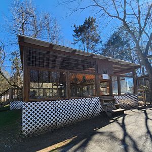 Little Ponderosa Zoo - Red Fox exhibit