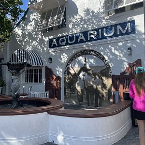 Key West Aquarium entrance (1/2/24)