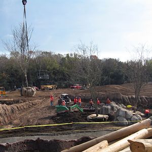 Giants of the Savanna receives first trees