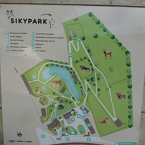 Sikypark Crémines - Park map