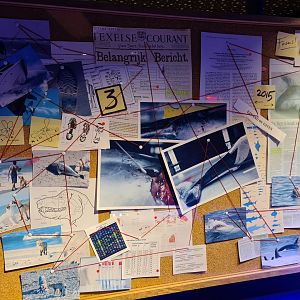 Police station interior