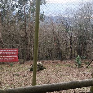 Karpín Fauna - Barbary macaque enclosure 1