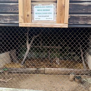 Karpín Fauna - Bengal eagle-owl enclosure