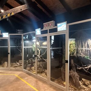 Karpín Fauna - Reptile house general view