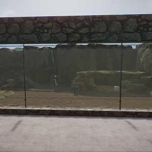 Firelands Zoo - Snow Leopard exhibit