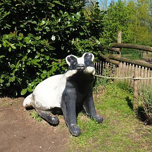 Badger statue, 2023-04-30