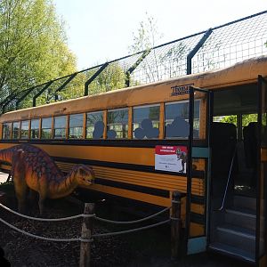 School bus viewing area for polar bears, 2023-04-30