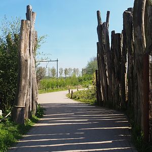 Entrance to the Indian rhinoceros area, 2023-04-30