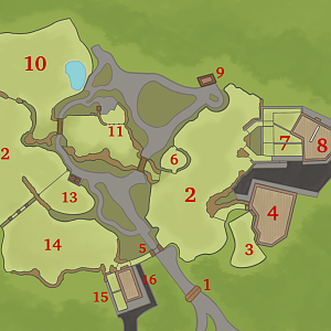 “Kiemga Veldt” Exhibit map